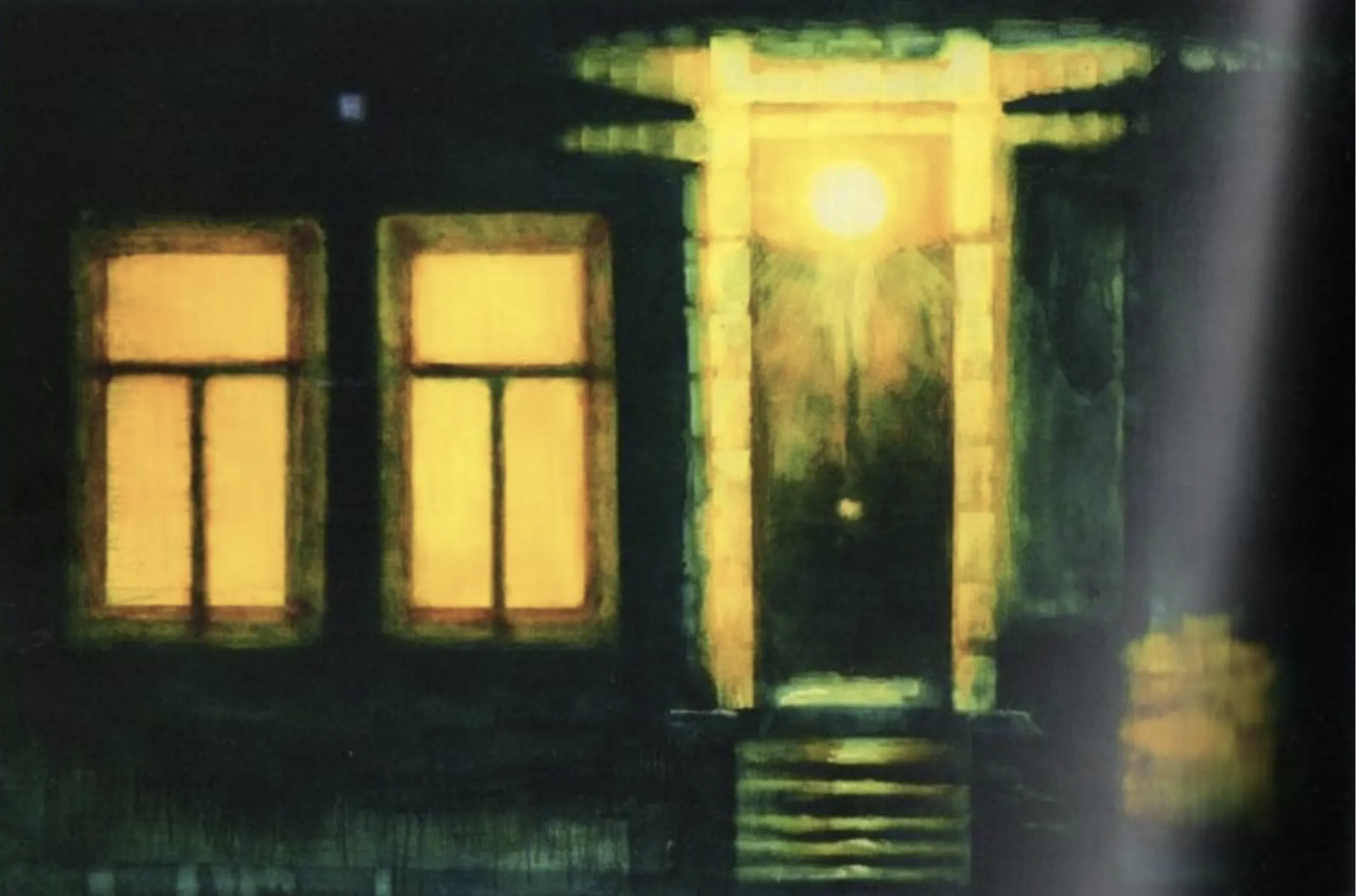 Валерія Трубіна - "Night Porch". 2009 рік.   Джерело: wikiart.org